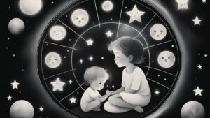 Astrologie, enfant, bébé, adolescent, zodiaque, astro enfant, thème astral, constellations, ascendant, signe astrologique